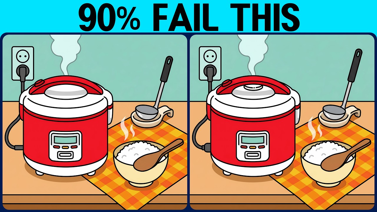 [Spot the Difference Brain Training] If you solve this puzzle, you are a genius!