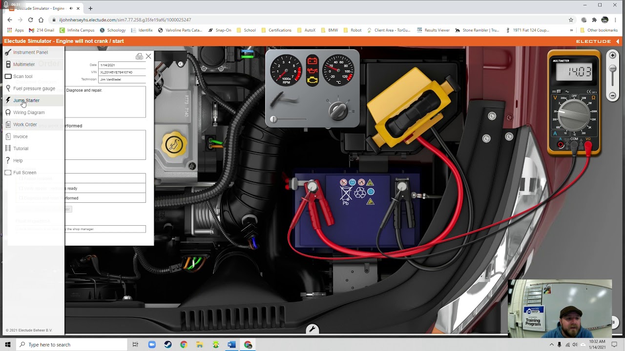 Electude - No Crank No Start