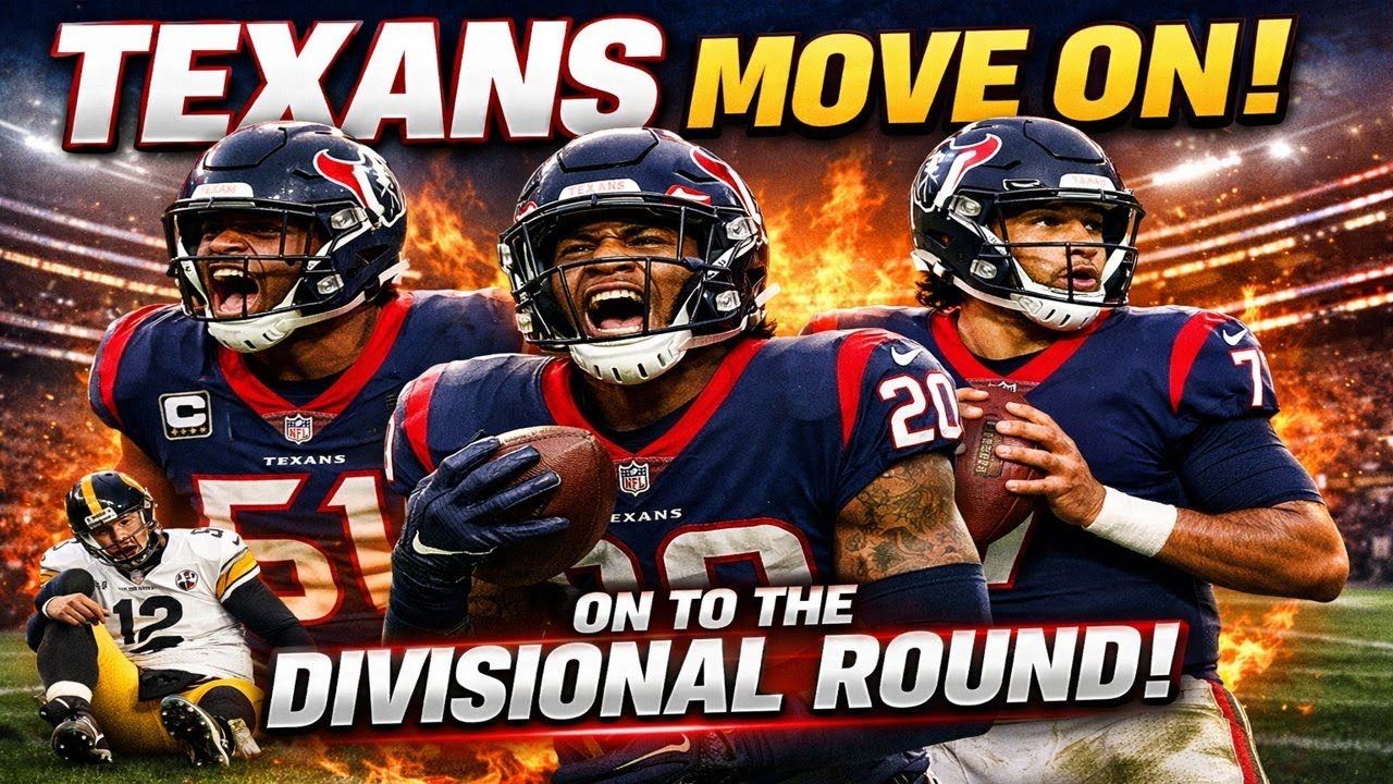Defense carries Texans past Steelers, into divisional round