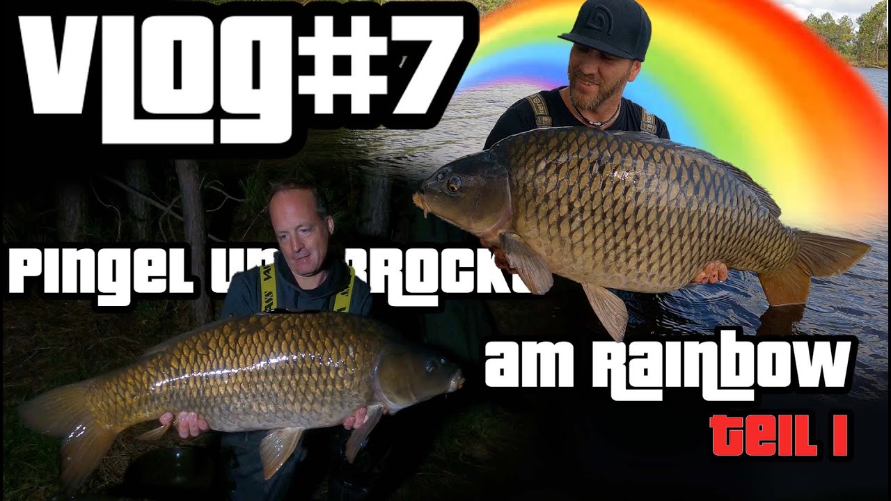 PINGEL und BROCKE am RAINBOWLAKE Teil 1 Vlog#7 BrockeTV