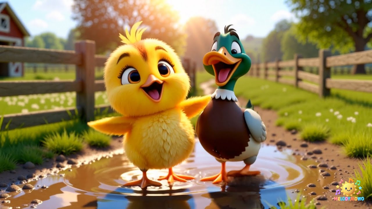 Kurczak na Farmie 🐤🐮🐴  Najlepsze Piosenki dla Dzieci 🎶✨