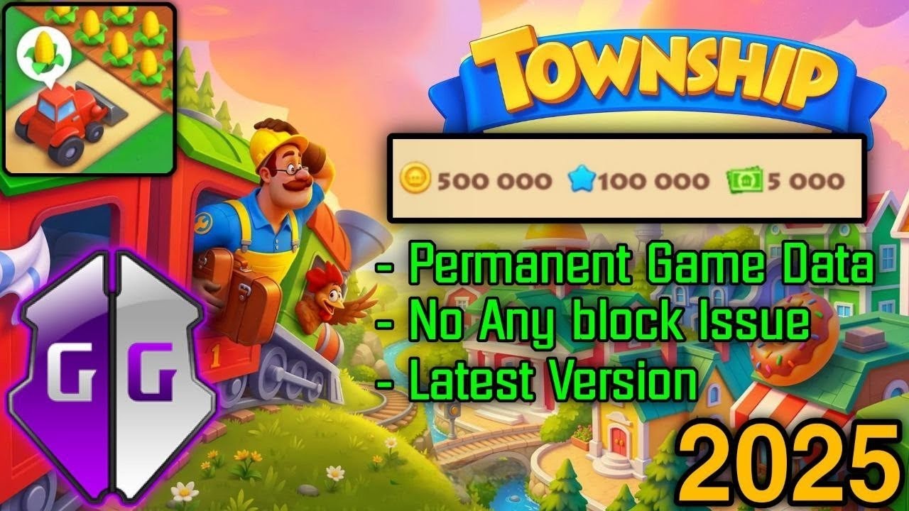 HOW TO GET UNLIMITED COIN T-CASH & XP LEVEL IN TOWNSHIP USING GAME GUARDIAN 2025