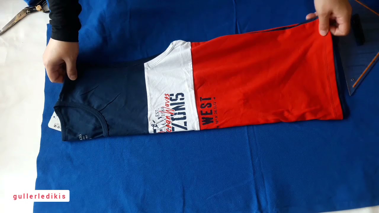 PRATİK KESİM ATLET ŞORT (KAPRİ) TAKIM KESİM DİKİMİ