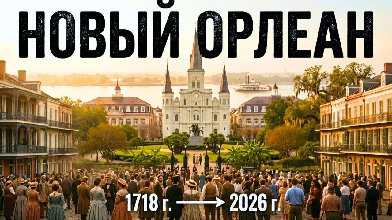НЬЮ-ОРЛЕАН 2005 (РЕКОНСТРУКЦИЯ С ИИ) — ЗА НЕДЕЛЮ ДО KATRINA