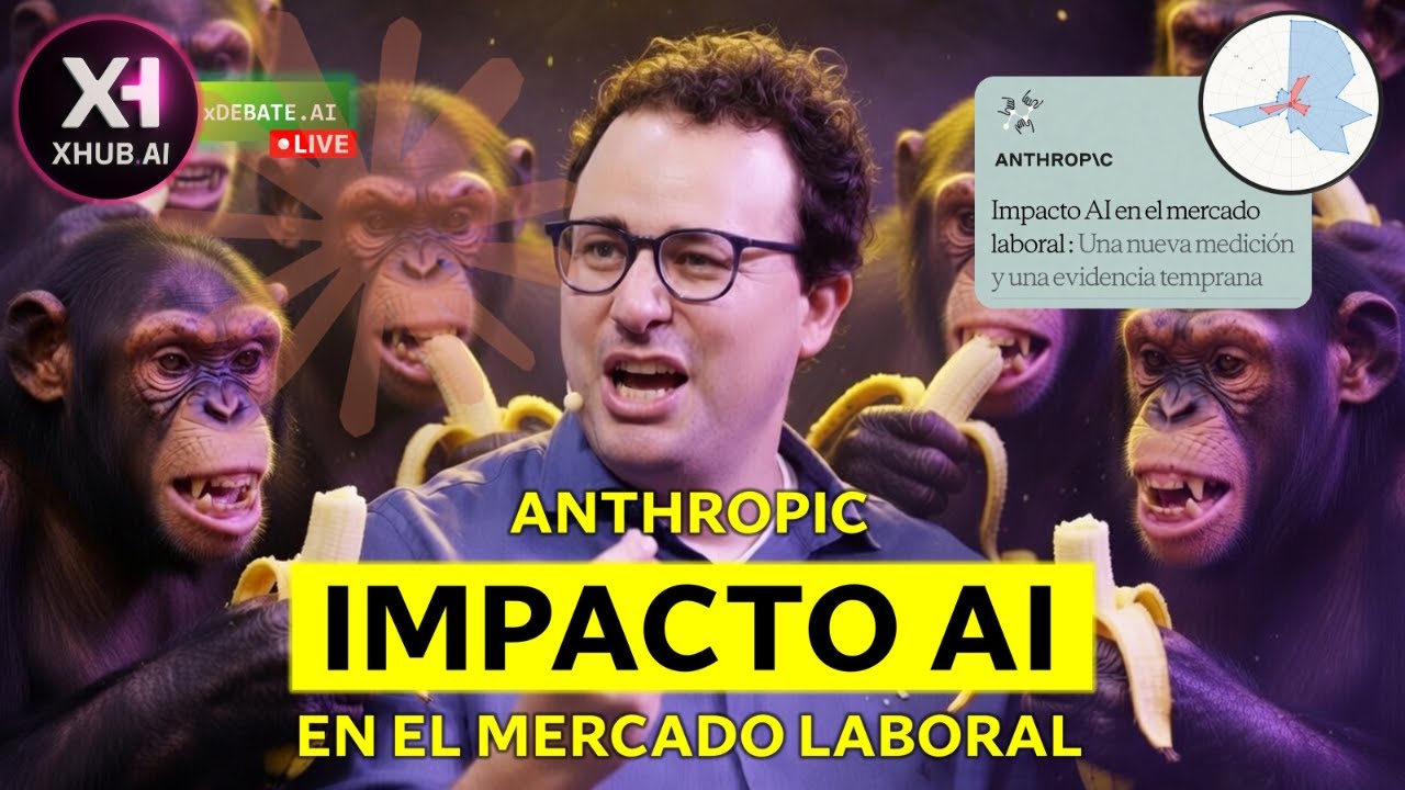 🔴ANTHROPIC INFORME : Impacto en el mercado laboral