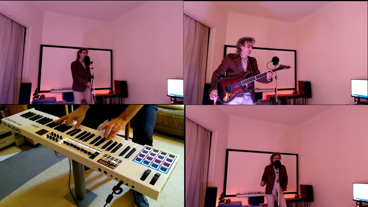 Cover blinding lights  the weeknd (one man band cover). xavier district 16