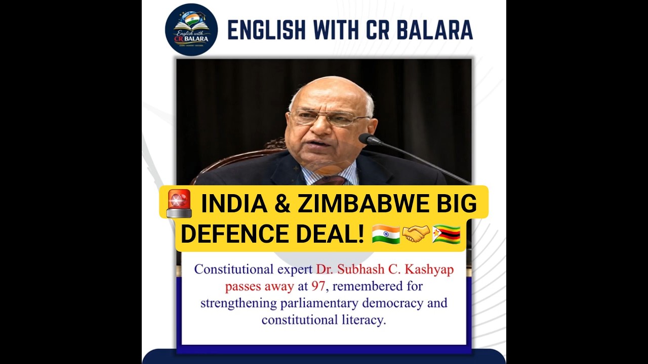 India & Zimbabwe Strengthen Defence Partnership 🇮🇳🤝🇿🇼 | Latest International Current Affairs 2026
