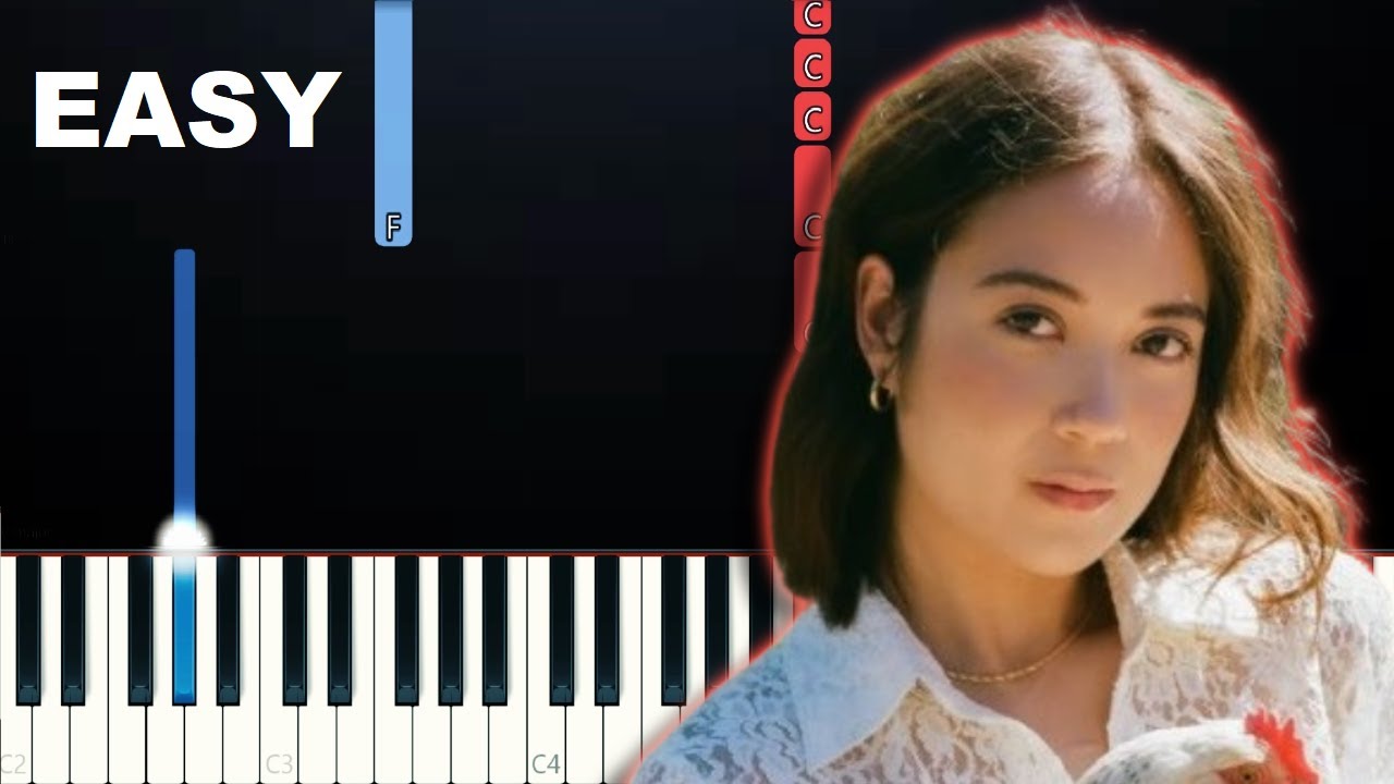 Let You Break My Heart Again - Laufey & Philharmonia Orchestra (EASY Beginner Piano Tutorial)