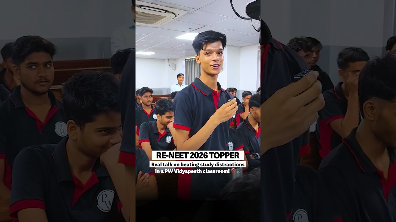 How to clear one of the toughest medical entrance Exam: NEET? 🩺🏆 | #physicswallah #vidyapeeth #neet
