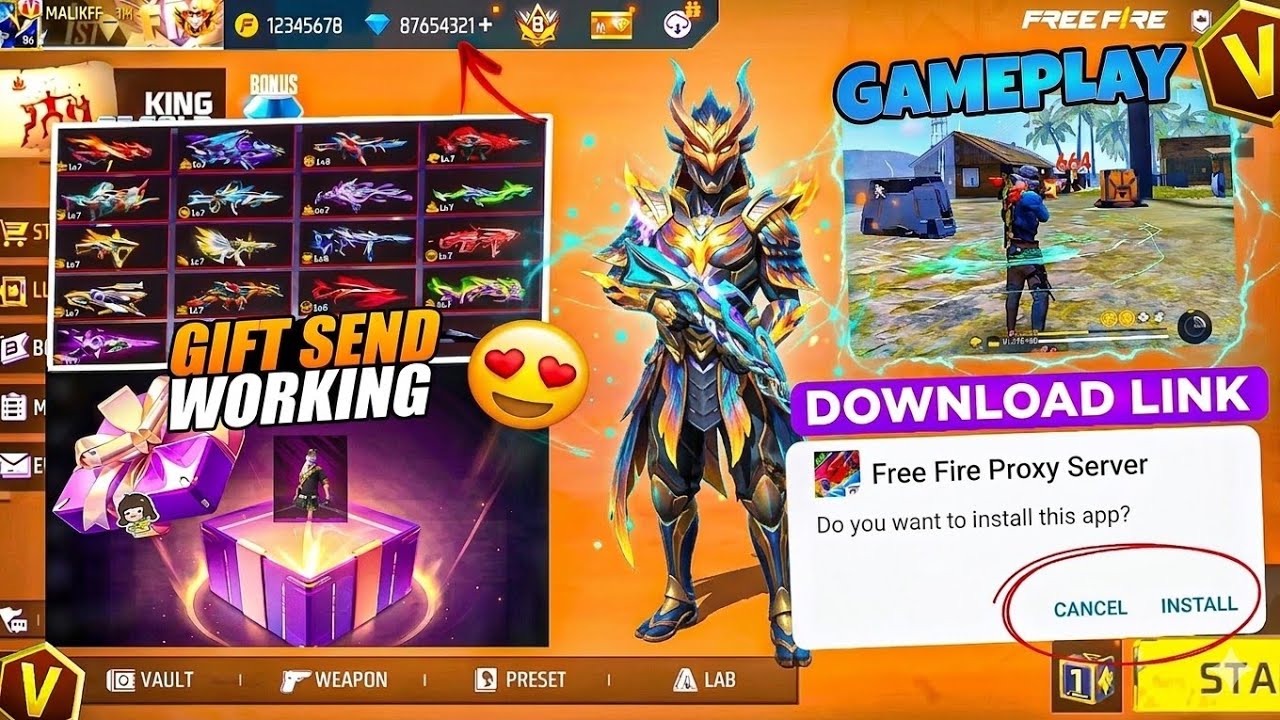 How To Download Proxy Server In Free Fire 💯😱🔥 | Free Fire Proxy Server | Proxy Server Free Fire