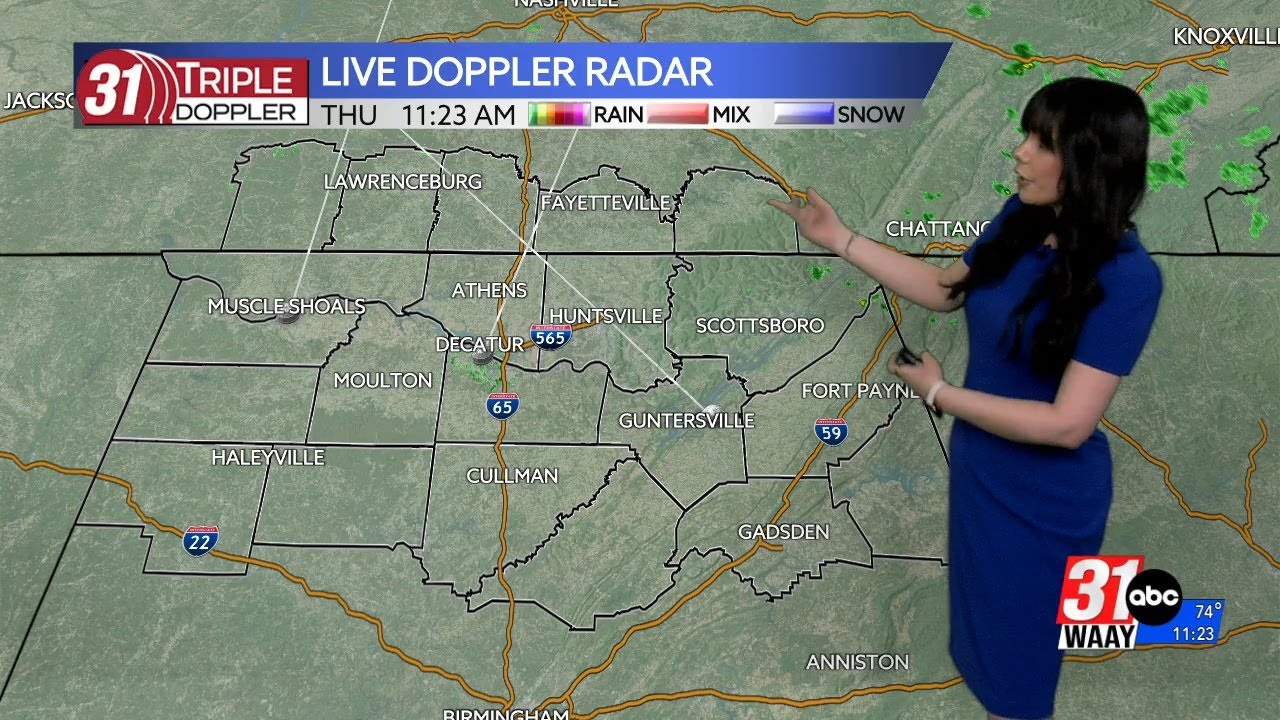 A few stronger storms on Saturday with our next cold front