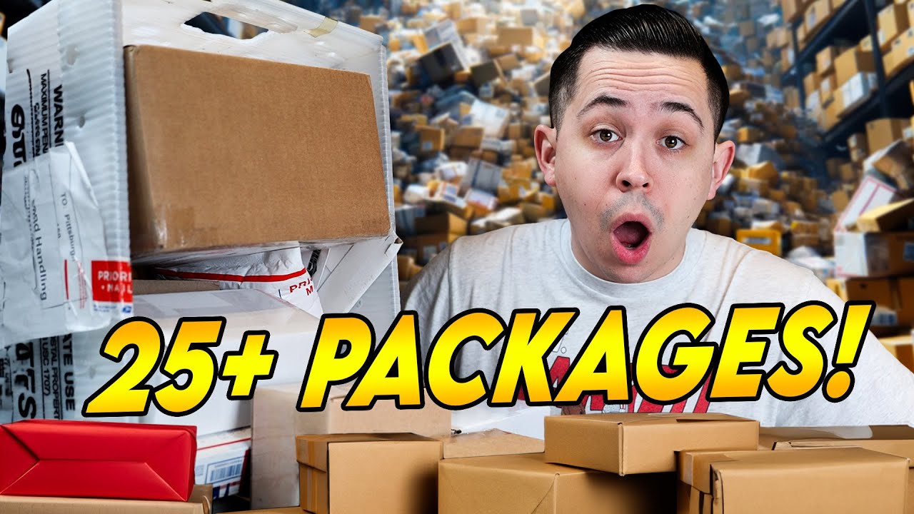 Our BIGGEST Sports Card Mailday ALL YEAR?! 😱 *25+ Packages*