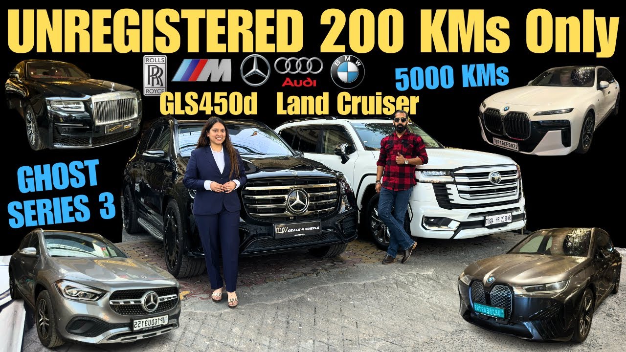 Unregistered 200 KMs LC, GLE450, GLS450d, Rolls Royce, BMW iX, 740i, C200, E200 Year End Grand SALE🔥