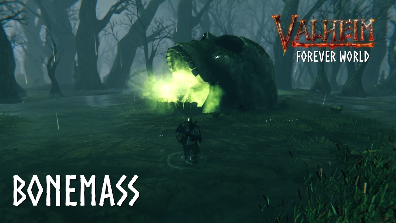 Fighting Valheim's 3rd Boss: Bonemass | Valheim Forever World Ep. 30