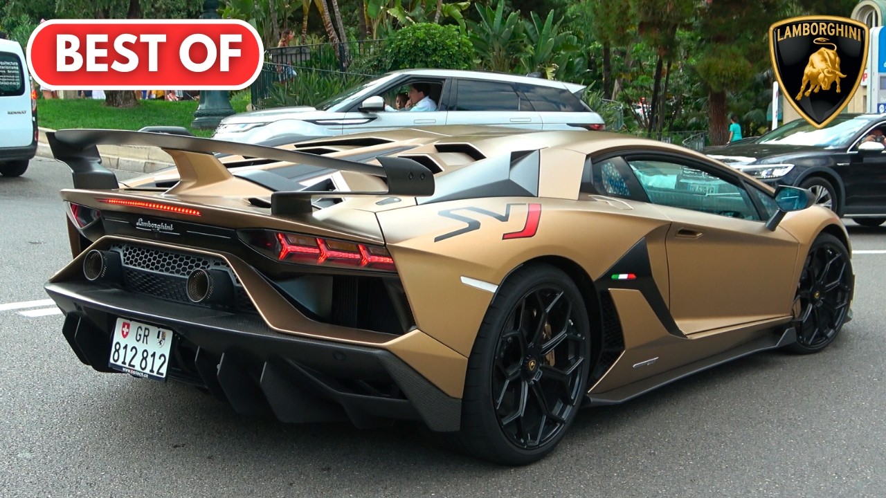 BEST OF LAMBO 2024: Cars Leaving Car Meet | Aventador SVJ, Huracán STO, Urus, Revuelto