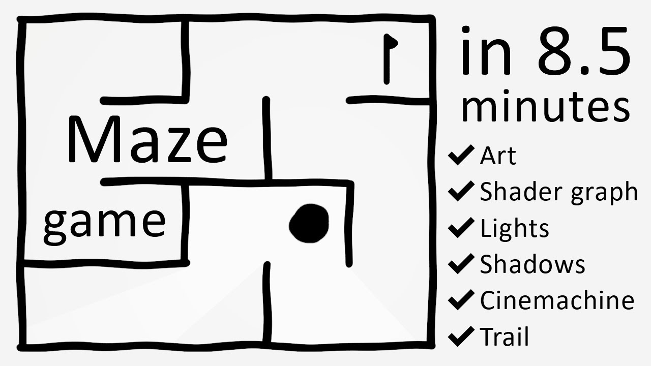 Best 10 minute game ever made (Maze in Unity) | Brackeys challenge