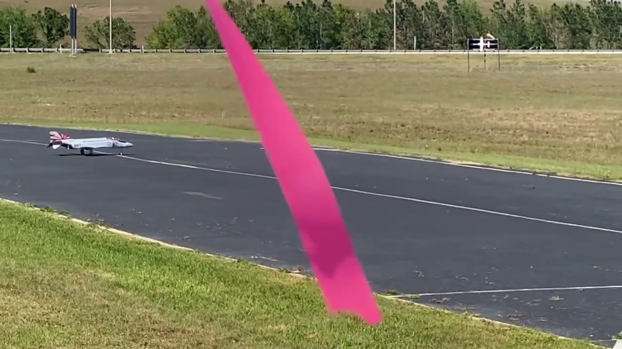 Skymaster xtreme F4 phantom RC jet ￼1/9 scale maiden flight￼ with king Tech ￼K102 G4 underpowered ￼