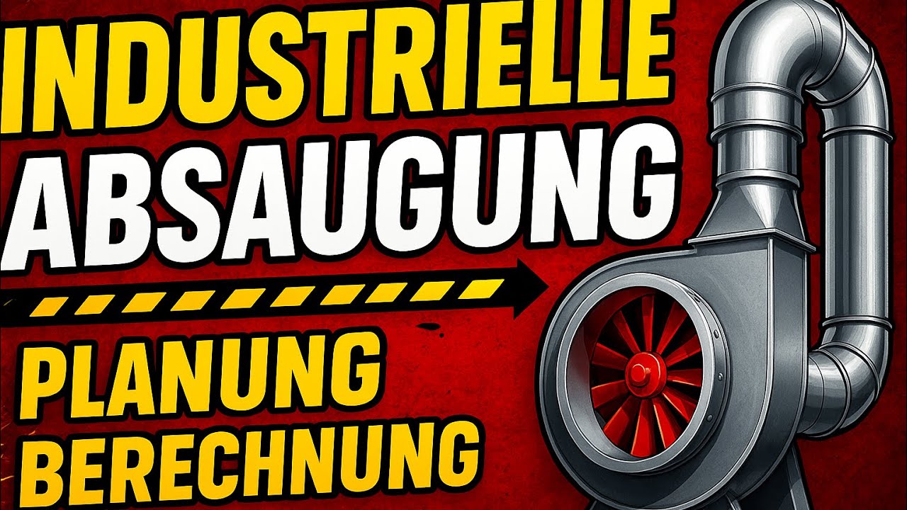 “Industrielle Absaugung einfach erklärt: Planung, Berechnung & typische Fehler 