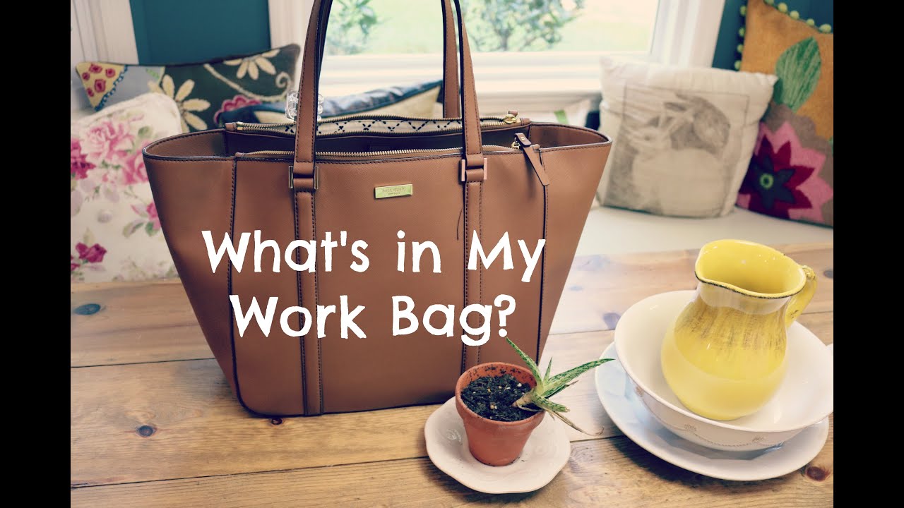What's in My Bag? | Work Edition