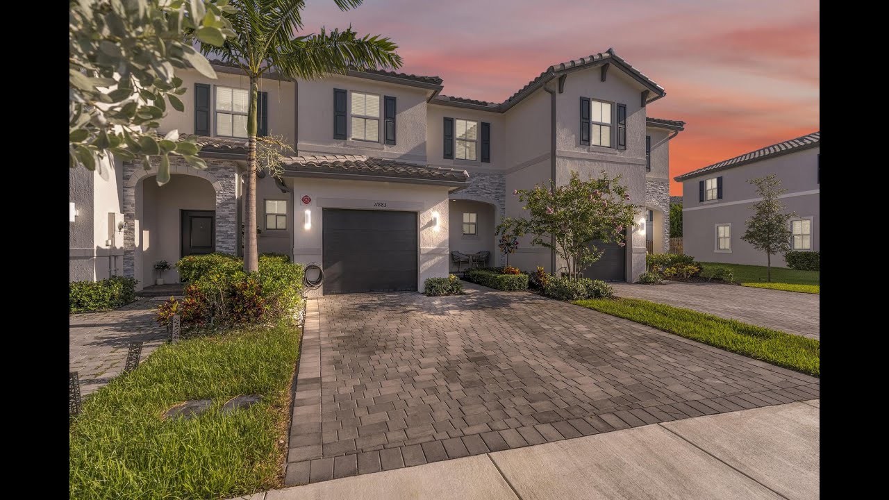 Coral Springs NEWer Construction Townhome for sale - Turn key! - Sunset Trails