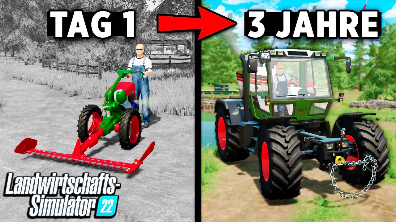 Ich habe 3 JAHR damit verbracht, die PERFEKTE FARM von Grund auf zu erschaffen! LS22