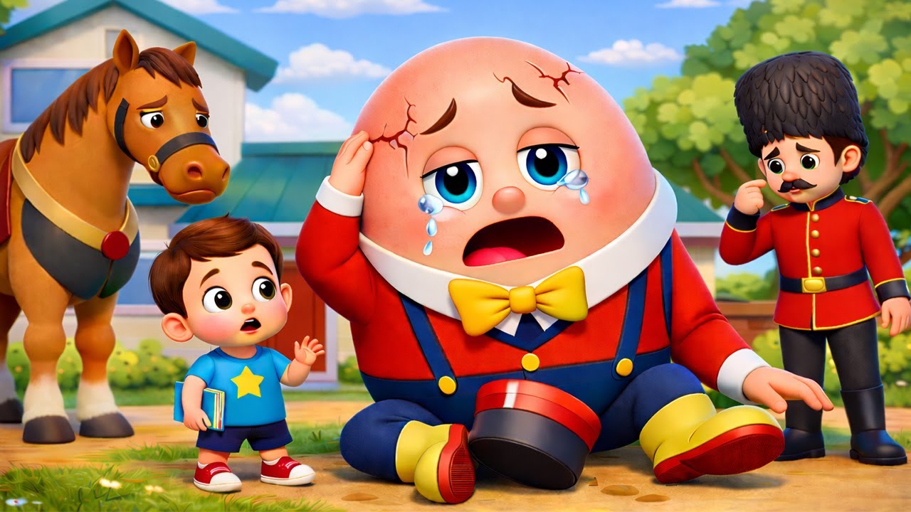 Шалтай-Болтай сидел на стене | Детские стишки и песенки от Zingy Kidz
