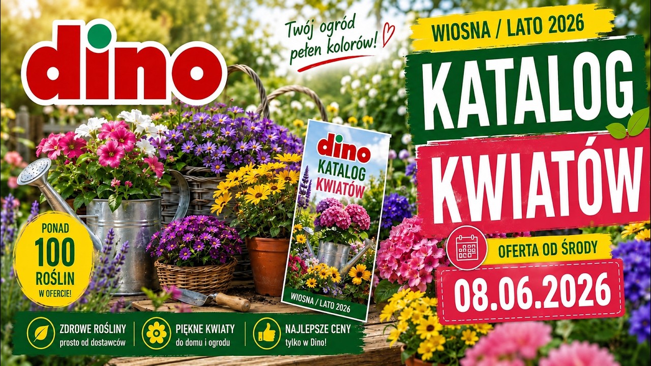 𝐃𝐈𝐍𝐎 &ndash; Nowa Gazetka Promocyjna od 08.06.2026 - Najlepsze oferty tygodnia