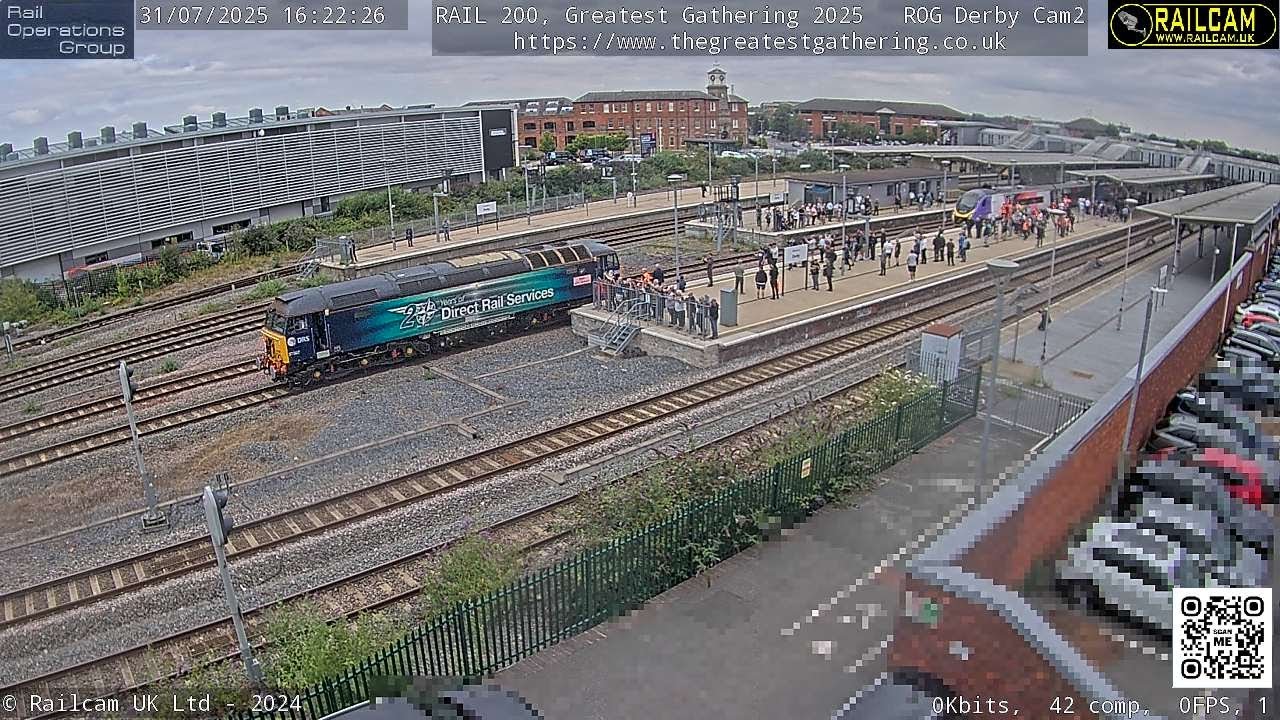 The Greatest Gathering's Greatest Departures, Railcam Derby | Railcam UK