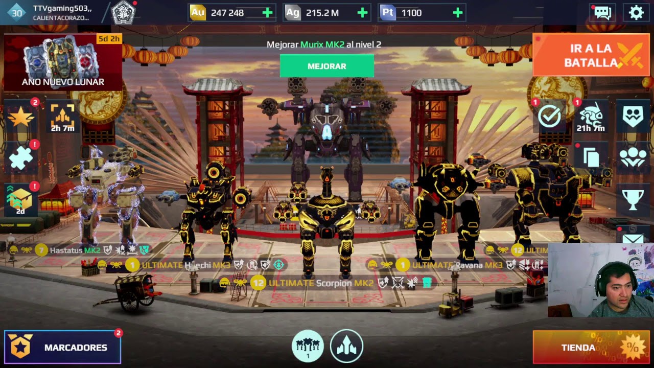 hola hermosos ya me sigues #WARROBOTS