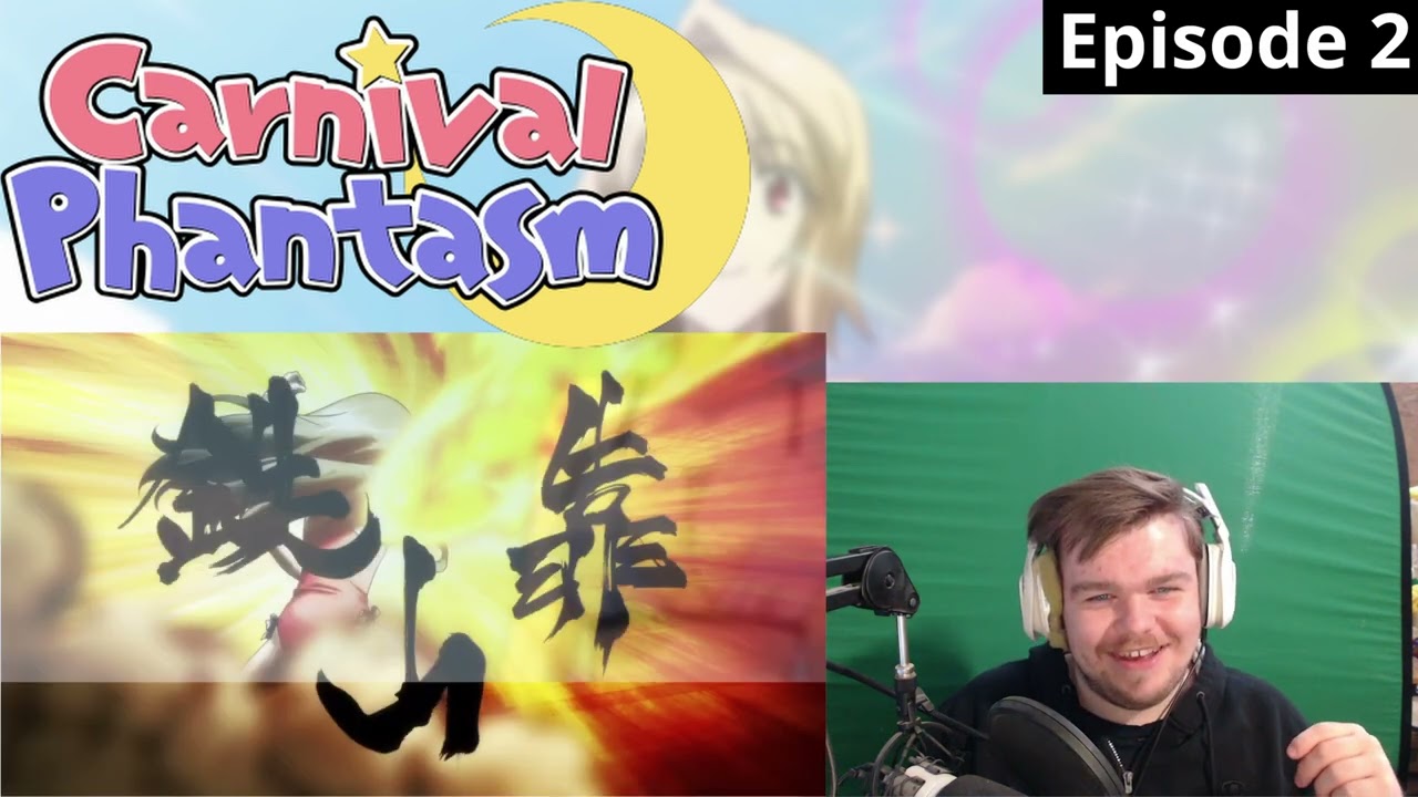 Carnival Phantasm Episode 2 REACTION - A Normal Day At The Beach
