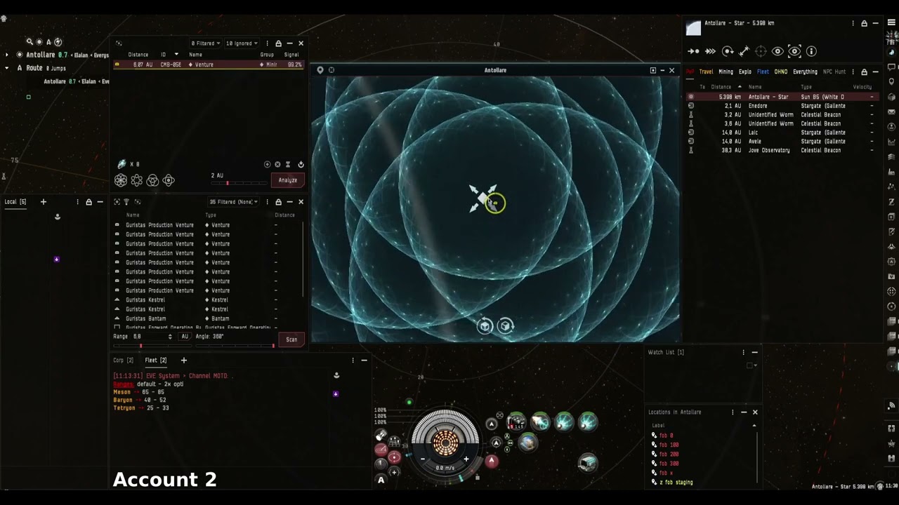 Highsec Forward Operating Base - Gurista - Dualbox (EVE Online)
