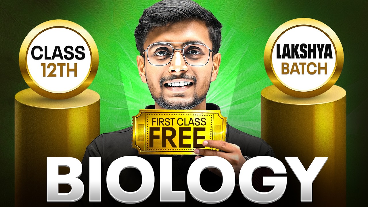Nios Class 12th Biology Most Important Questions with Answer | Lakshya Crash Course Day 1