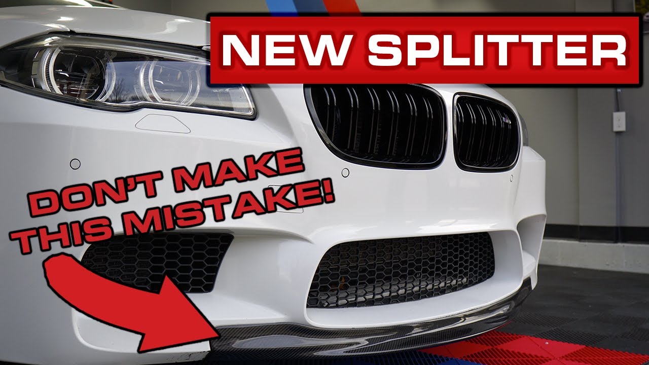 Przygotowanie i montaż spoilera z wł&oacute;kna węglowego | Nie popełnij tego błędu na eBayu | BMW F10 5...