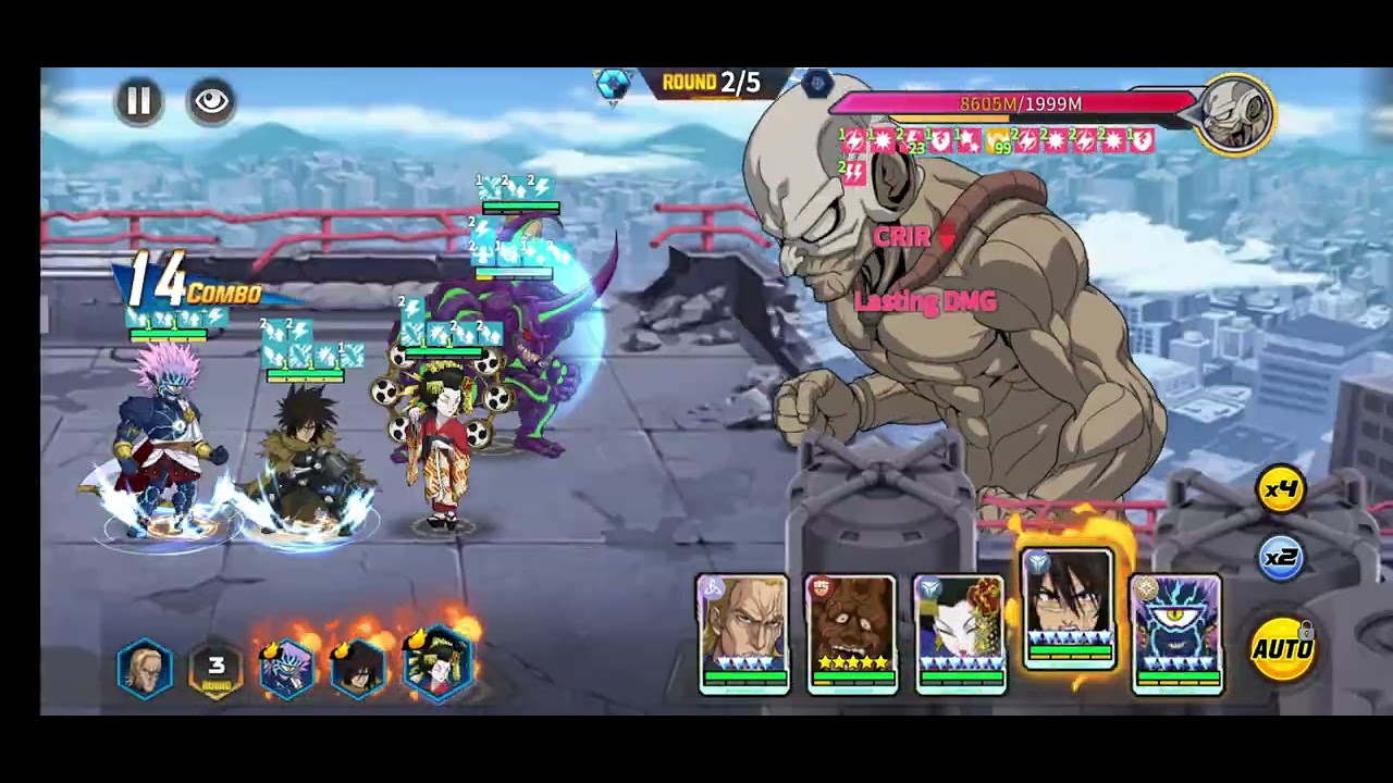 66000MILL DAMAGE Behemoth Boss Battle - One Punch Man - Road To Hero: 2.0