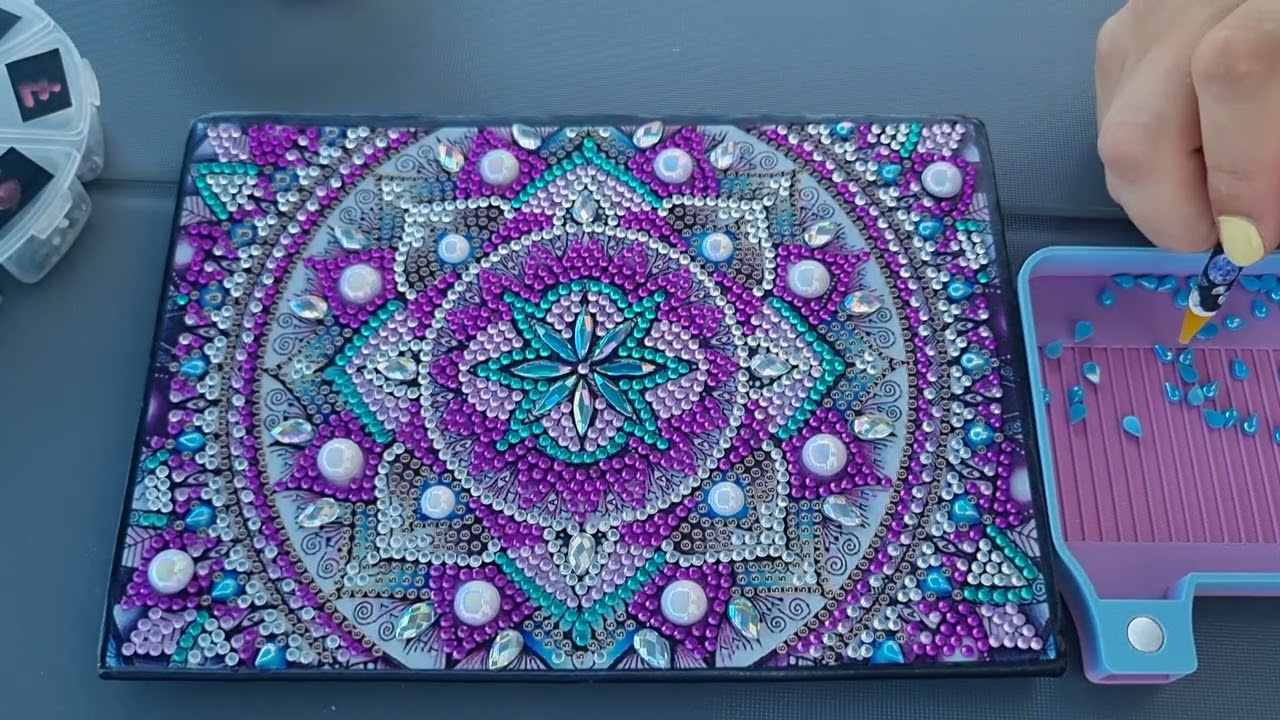 Diamond Painting Blabla DP sur un carnet