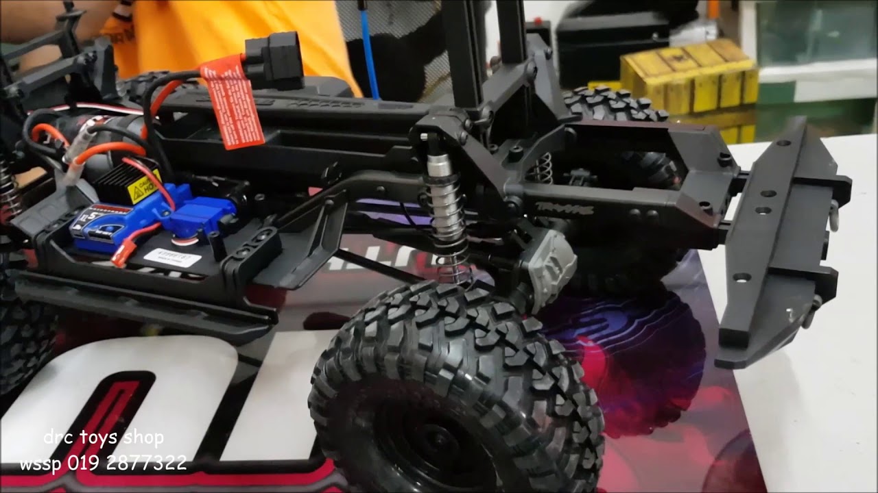 trx4 tactical unboxing and and first test drc toys