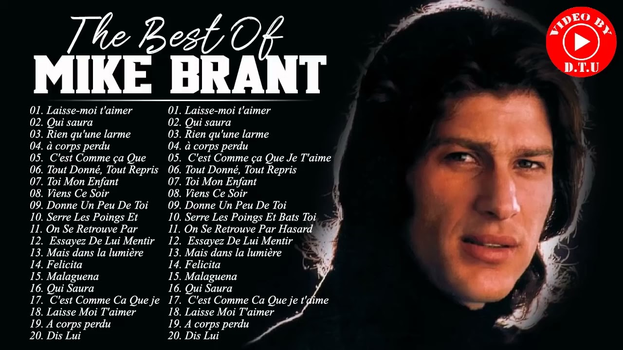 Mike Brant Best of Full Album - Mike Brant Album Complet - Chansons de Mike Brant 2022 - Mike Brant1
