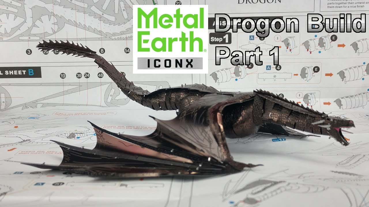 ICONX Build - Drogon - Game of Thrones - Part 1 (re-upload)