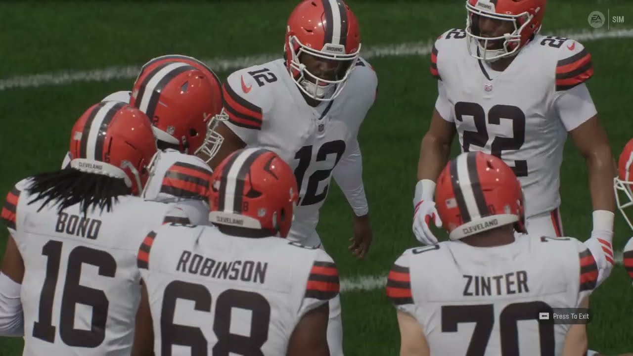 2025 Week 18 Cleveland Browns @ Cincinnati Bengals Official Sim