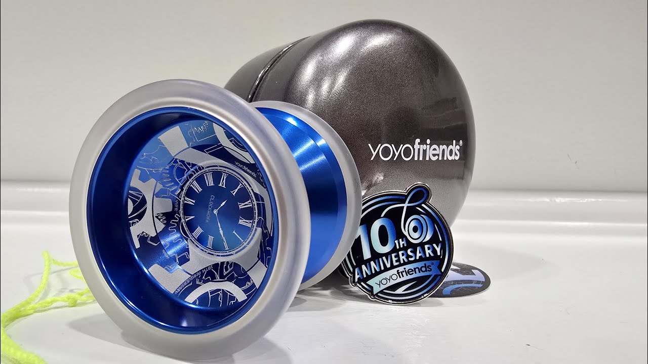 YoYoFRIENDS Clockwork(10th Anniversary) Unboxing Review. #yoyo #throwers