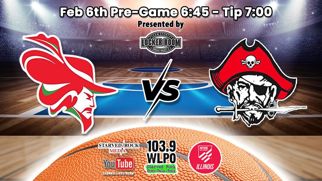 02-06-26 LP Cavaliers at Ottawa Pirates Boys Varsity Basketball Live Stream