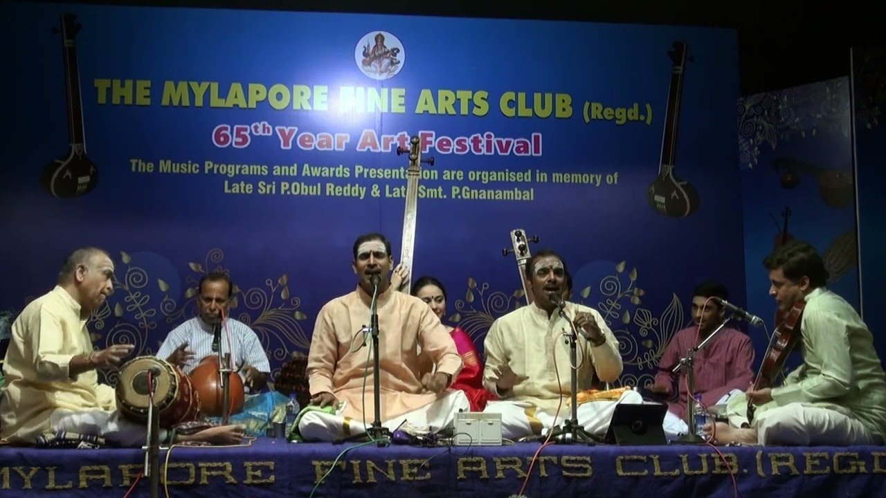 Kedaragowla Varnam | Adi Talam | Malladi Brothers