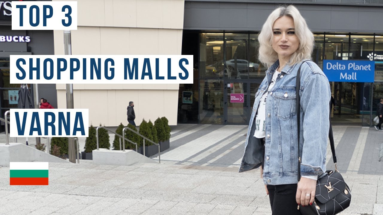 Торговые центры в Болгарии. Grand Mall Varna. Delta Planet Mall 2021 🇧🇬 4K