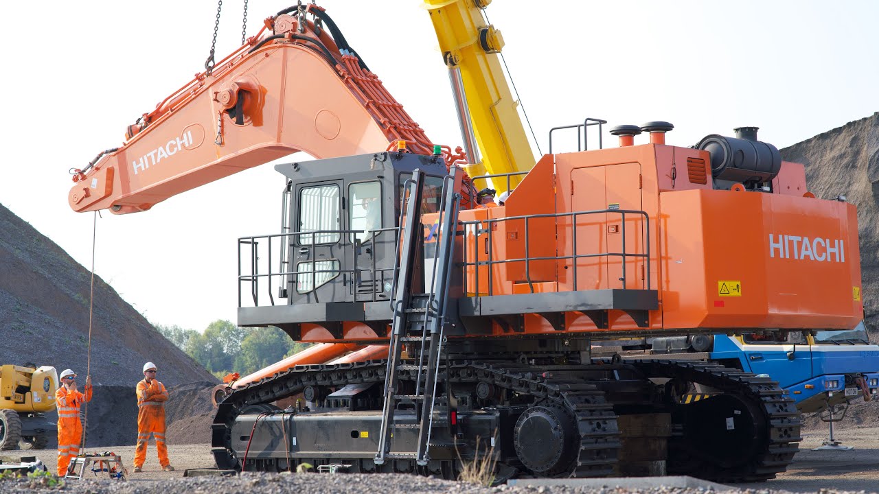 120 Tonne Hitachi  Excavator Build ( Walters Group)