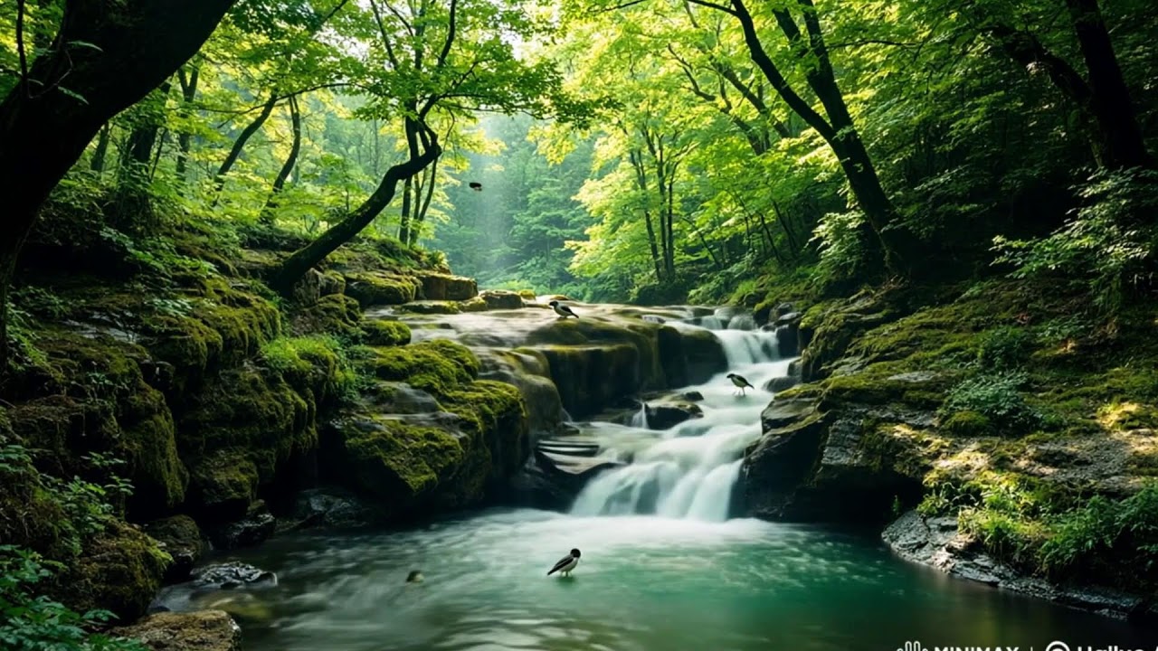 Calming Piano & Water Sounds 💧 Relaxation for Sleep, Healing & Inner Peace,mental fatigue 2