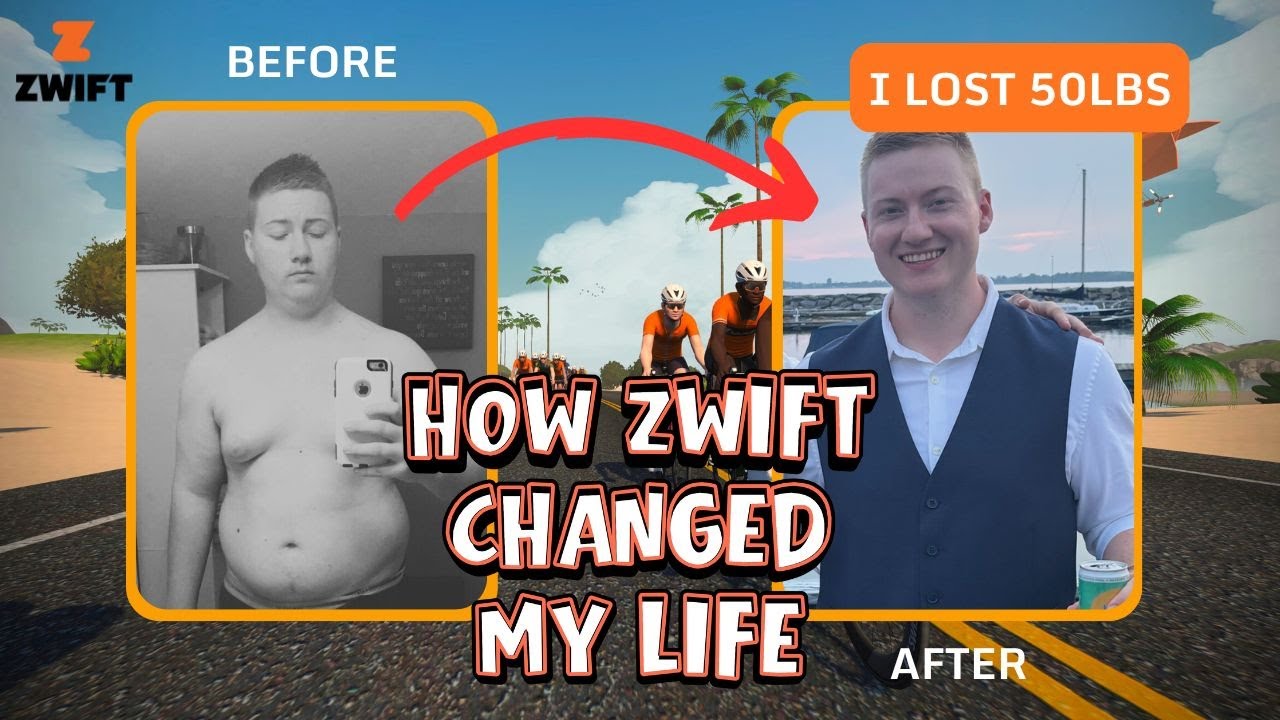Как Zwift изменил мою жизнь: трансформация с 236 до 180 фунтов