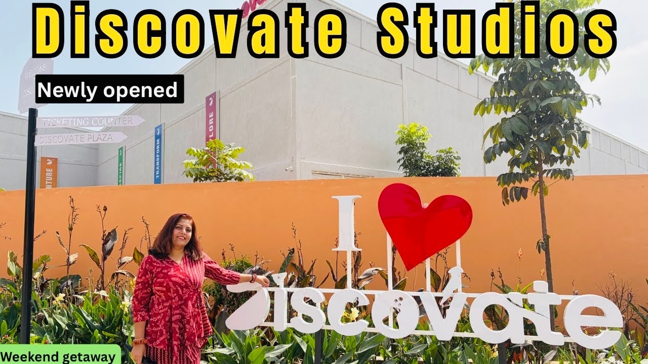 A day at NEWLY OPENED Discovate Studios and Adventures|Weekend Getaway|Karaj Vlog