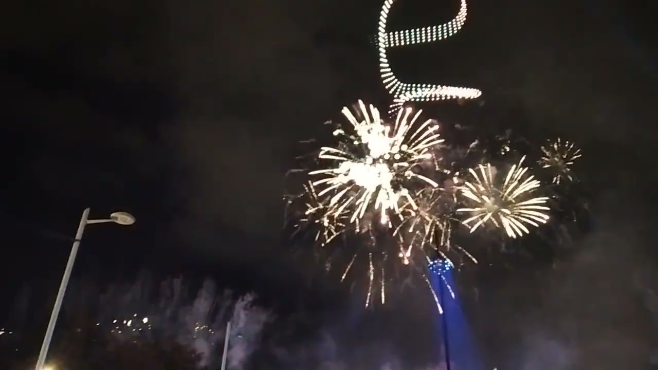 327- Virada de ano na fonte mágica de Montjuic— Barcelona 31/12/2025