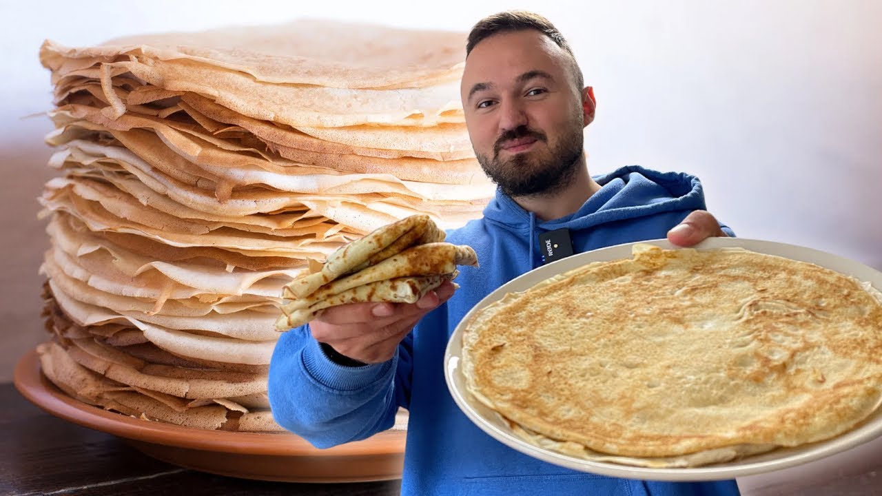 Geschmack meiner Kindheit ! Russische Pfannkuchen / Blini
