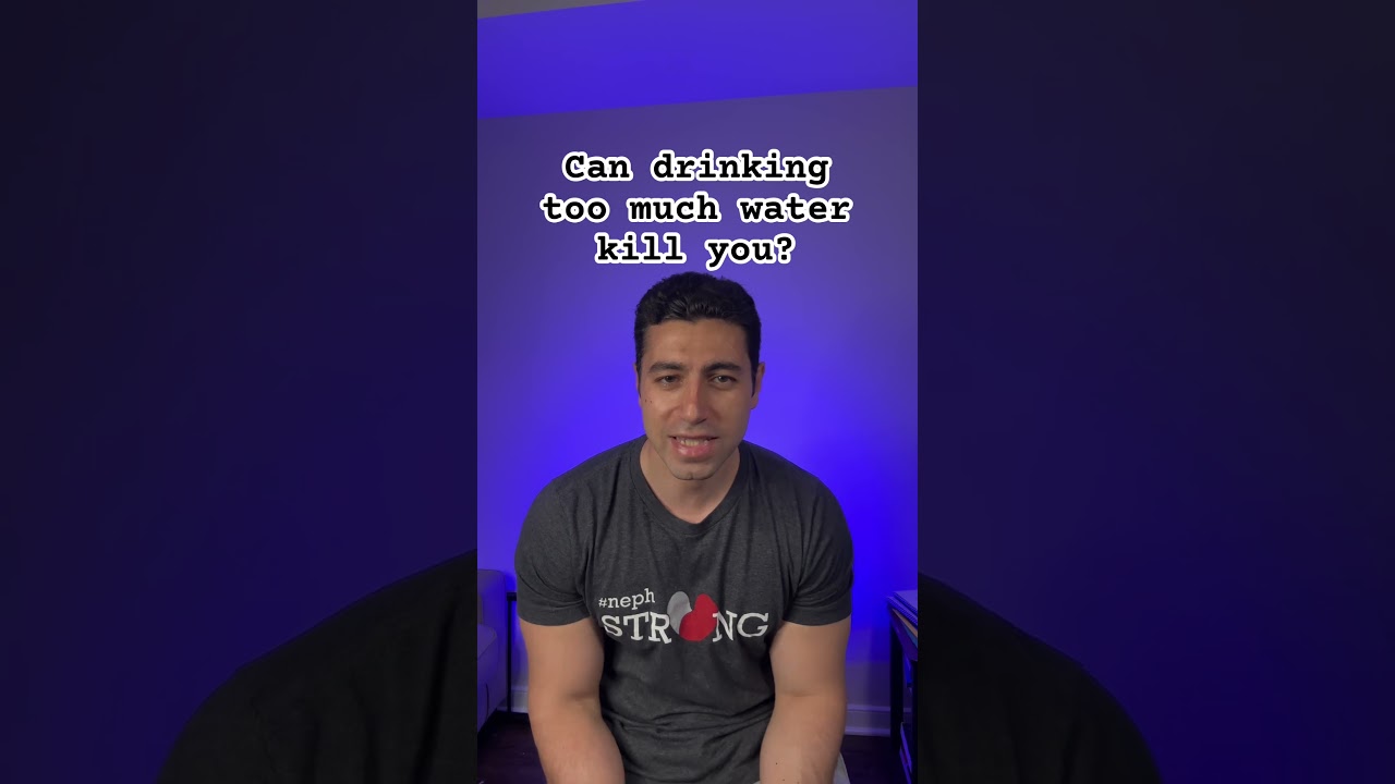 Can drinking too much water kill you? #doctor #health #water #hyponatremia #kidney